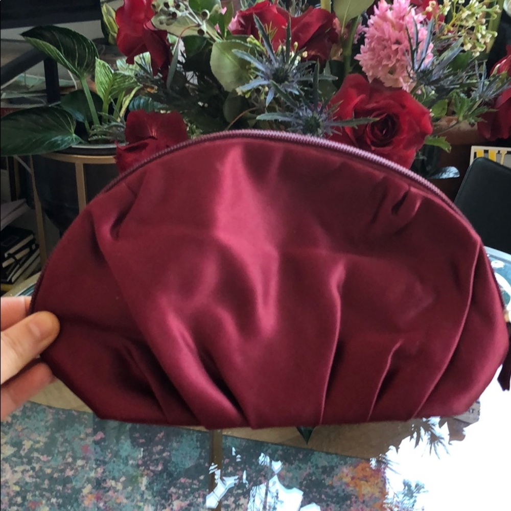 Lancome Make Up Bag Rose Red 🌹